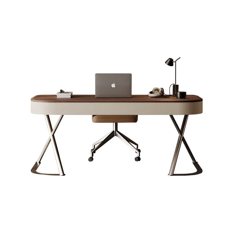 All Solid Wood Simple Modern Saddle Leather Home Living Room Study Bedroom High-end Walnut Computer Desk
All Solid Wood Simple Modern Saddle Leather Home Living Room Study Bedroom High-end Walnut Computer Desk
