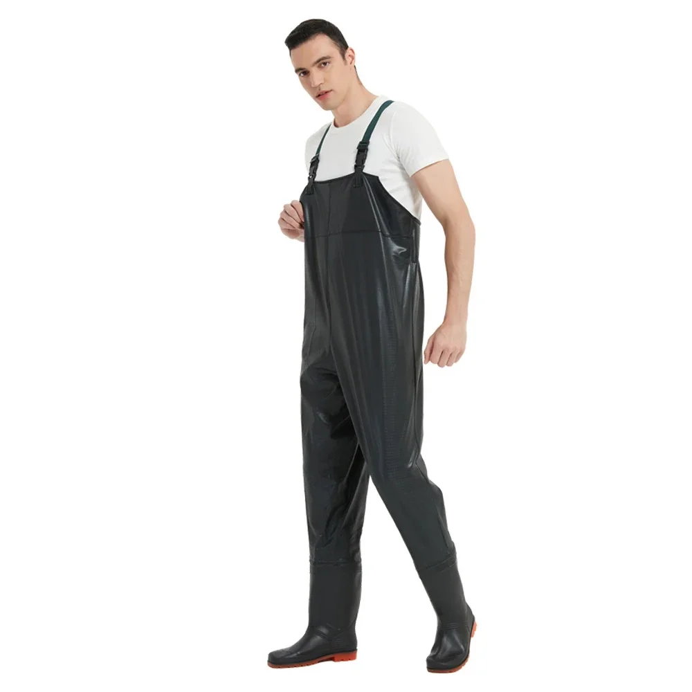 PVC Anti-slip Fishing Waders Waterproof Hunting Chest Wader with Boot for Men and Women fishing waist boots fishing suit
PVC Anti-slip Fishing Waders Waterproof Hunting Chest Wader with Boot for Men and Women fishing waist boots fishing suit