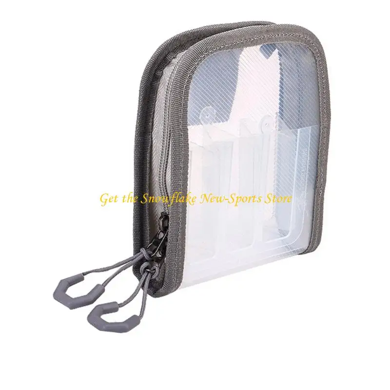 E56D Portable Fishing Lures Bag for Lure Baits Clear Squid Jig Lure Hook Storage Case 6 Compartment Fishing Tackle Organizers
E56D Portable Fishing Lures Bag for Lure Baits Clear Squid Jig Lure Hook Storage Case 6 Compartment Fishing Tackle Organizers