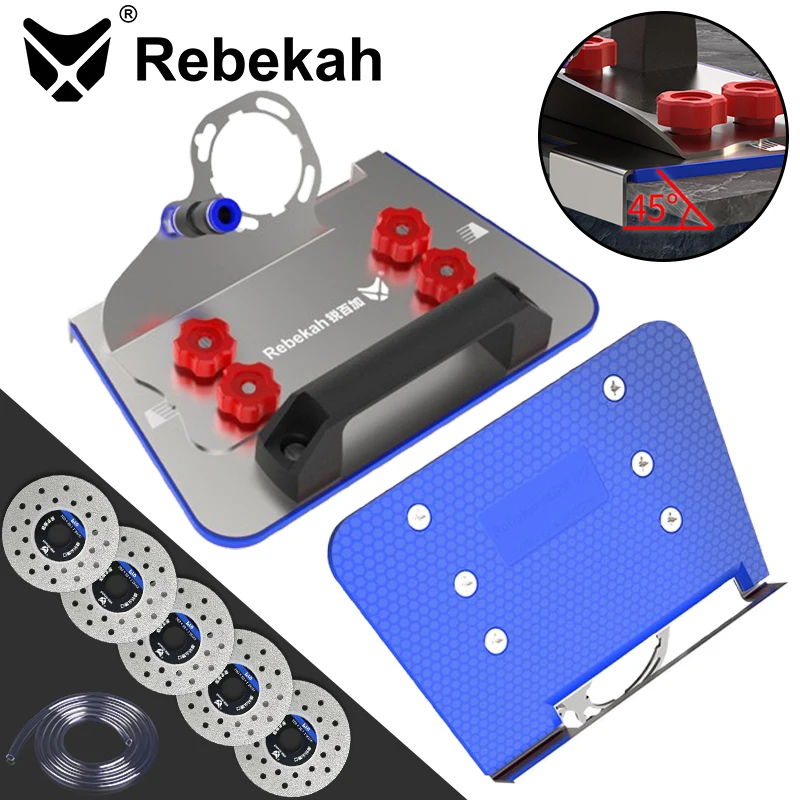 Tile chamfering Cutting Tool For 100 Type Angle Grinder Portable Chamferer Metal Tiling 45 Degree Ceramic Tile Seat Chamfer
Tile chamfering Cutting Tool For 100 Type Angle Grinder Portable Chamferer Metal Tiling 45 Degree Ceramic Tile Seat Chamfer