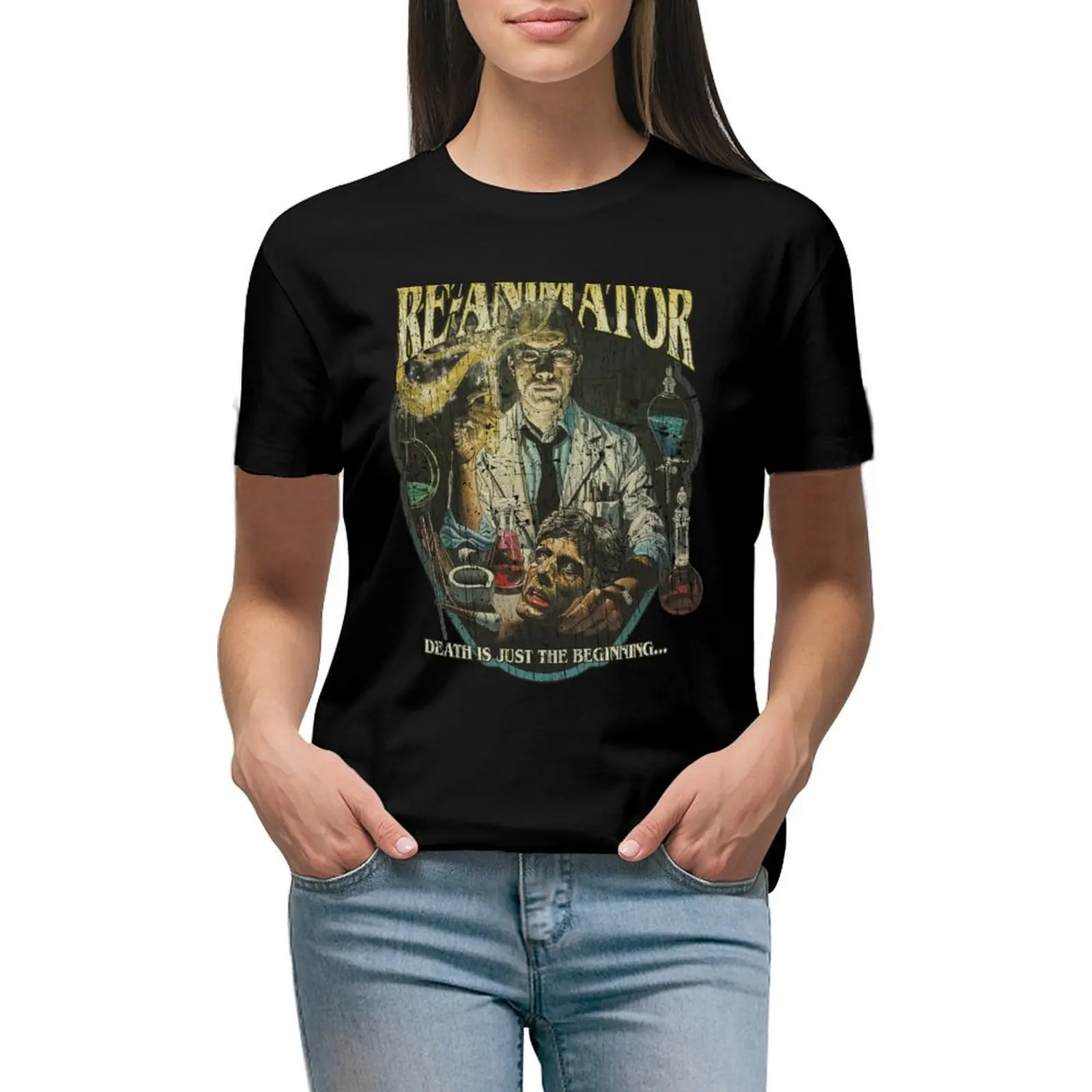 Re-Animator: Death Is Just The Beginning 1985 T-Shirt cute tops kawaii clothes cute clothes clothes for Women
Re-Animator: Death Is Just The Beginning 1985 T-Shirt cute tops kawaii clothes cute clothes clothes for Women