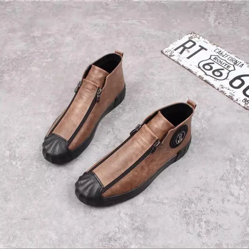 Luxury designer men's shoes Quality leather loafers with thick low rivets, casual board shoes, leather shoes b3
Luxury designer men's shoes Quality leather loafers with thick low rivets, casual board shoes, leather shoes b3