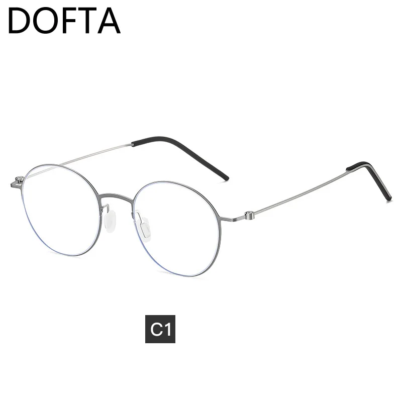 DOFTA Round Flexible Alloy Unisex Eyeglass Frames Lightweight Prescription Glasses Frame for Men And Women
DOFTA Round Flexible Alloy Unisex Eyeglass Frames Lightweight Prescription Glasses Frame for Men And Women