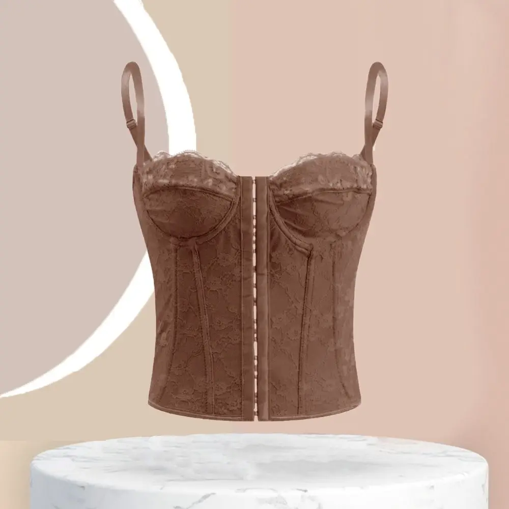 Fashion Hollow Lace Camisole Slim Fit Tanks Crop Tops Sleeveless Streetwear Suspender Vest Travel
Fashion Hollow Lace Camisole Slim Fit Tanks Crop Tops Sleeveless Streetwear Suspender Vest Travel