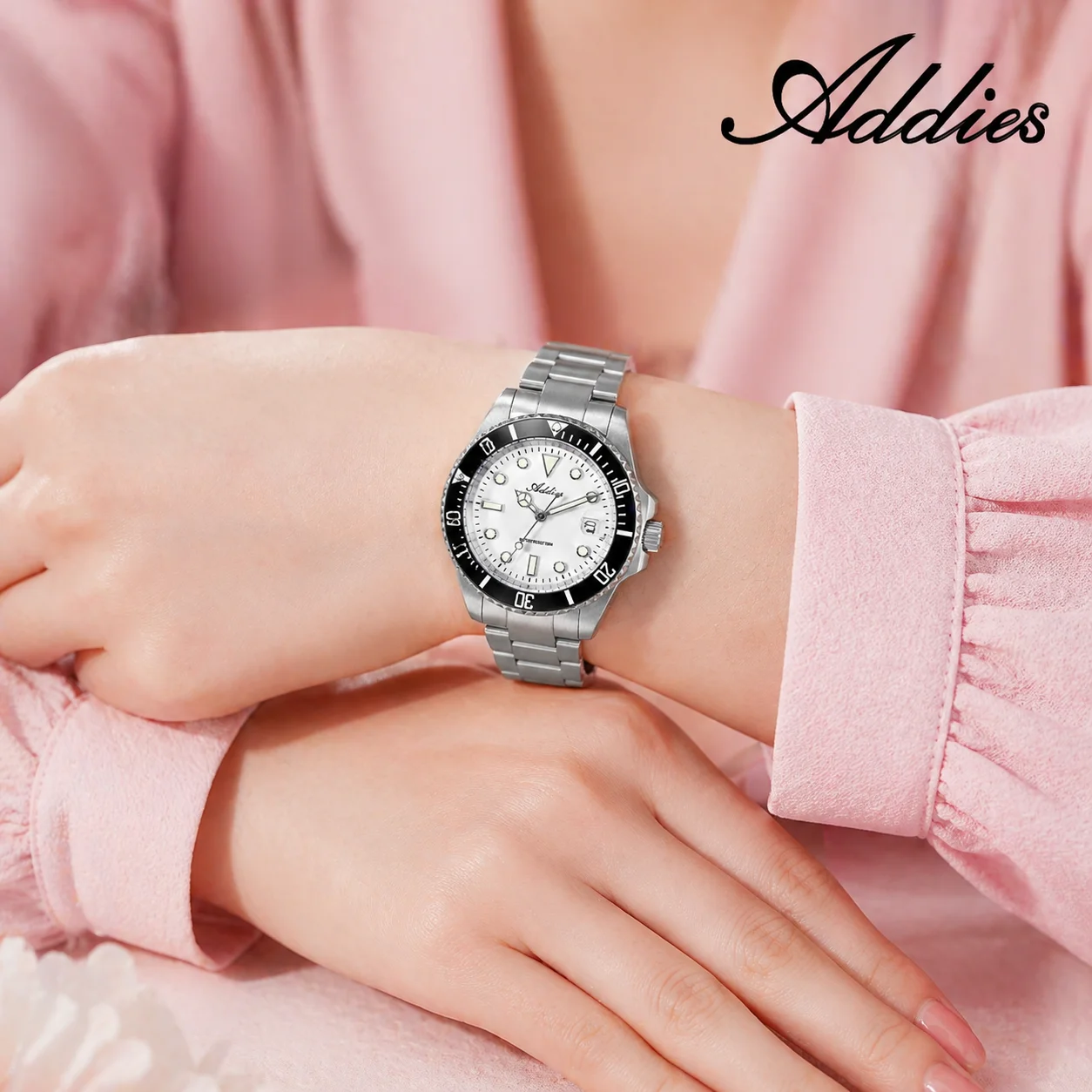 Addies Super Luminous Japan GM12 Lady Quartz Watch Stainless Steel 50M Waterproof Wristwatch Push Button Hidden Clasp Watches
Addies Super Luminous Japan GM12 Lady Quartz Watch Stainless Steel 50M Waterproof Wristwatch Push Button Hidden Clasp Watches