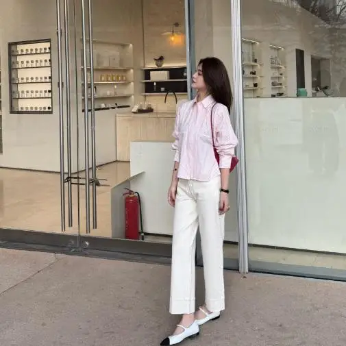 Ленивые женские джинсовые брюки с девятью ногами, эластичные брюки, черно-белые джинсы-карандаш, новинка весны 2025 года, женские джинсовые джинсы Faion
Ленивые женские джинсовые брюки с девятью ногами, эластичные брюки, черно-белые джинсы-карандаш, новинка весны 2025 года, женские джинсовые джинсы Faion