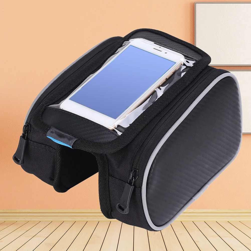 Handlebar Phone Bag 5.5inch High Sensitivity Cover Waterproof Wear Resistance Reflective Stip for Cycling
Handlebar Phone Bag 5.5inch High Sensitivity Cover Waterproof Wear Resistance Reflective Stip for Cycling