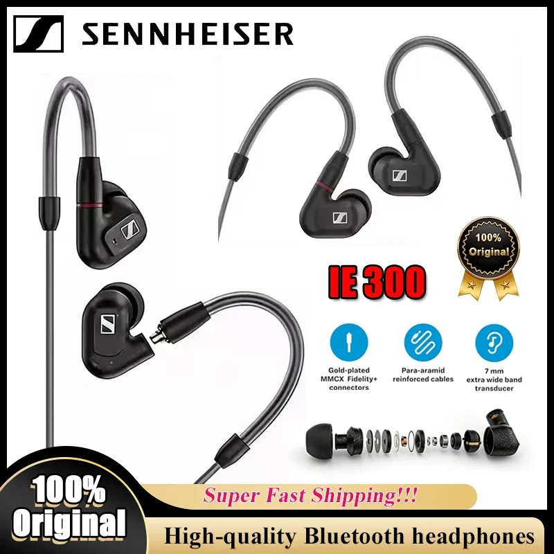 Проводные наушники Sennheiser IE300, высококачественные проводные наушники-вкладыши HIFI, стереонаушники для бега и занятий спортом.
Проводные наушники Sennheiser IE300, высококачественные проводные наушники-вкладыши HIFI, стереонаушники для бега и занятий спортом.