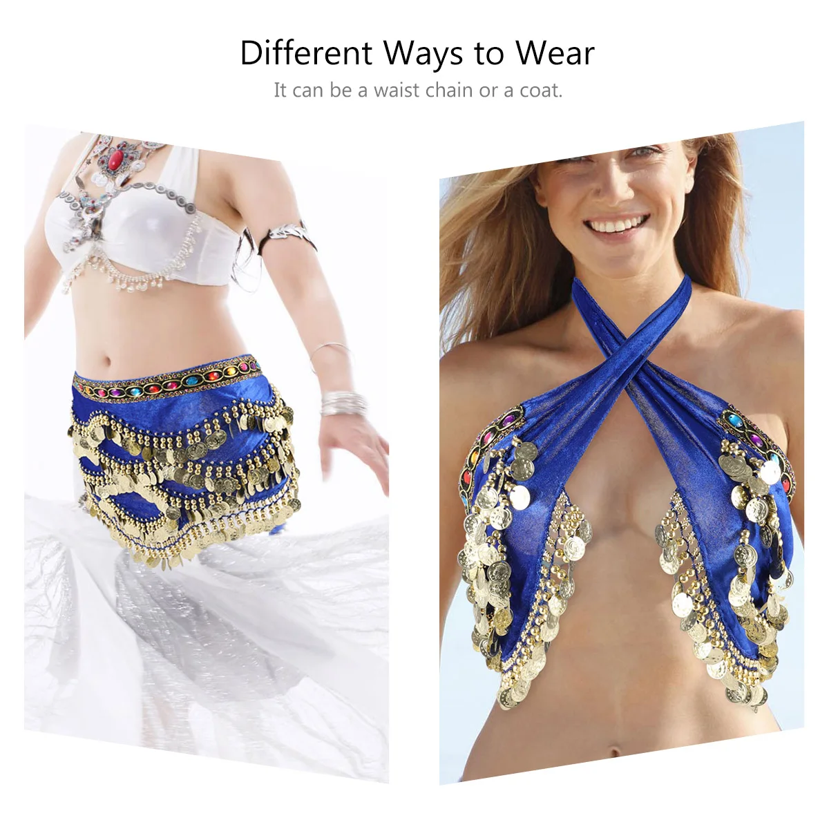 1 pc Belly Dance Belt Hip Scarf Women Skirt Coin Design Lightweight Fashion Accessory Practice Performance Tennis
1 pc Belly Dance Belt Hip Scarf Women Skirt Coin Design Lightweight Fashion Accessory Practice Performance Tennis