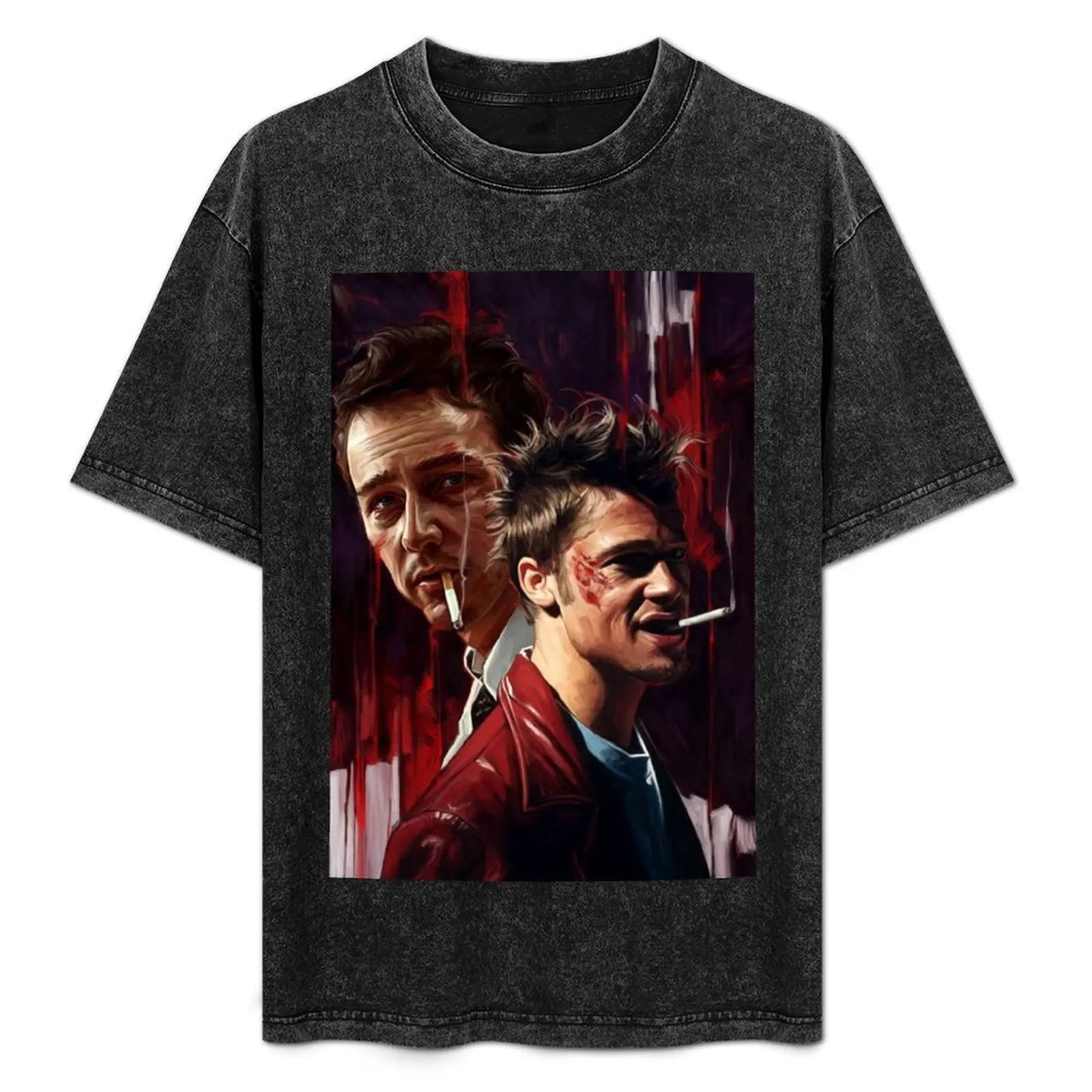 Fight Club Tyler Durden And The Narrator Smoking Drawing T-Shirt Big and Tall Gym T-Shirt
Fight Club Tyler Durden And The Narrator Smoking Drawing T-Shirt Big and Tall Gym T-Shirt