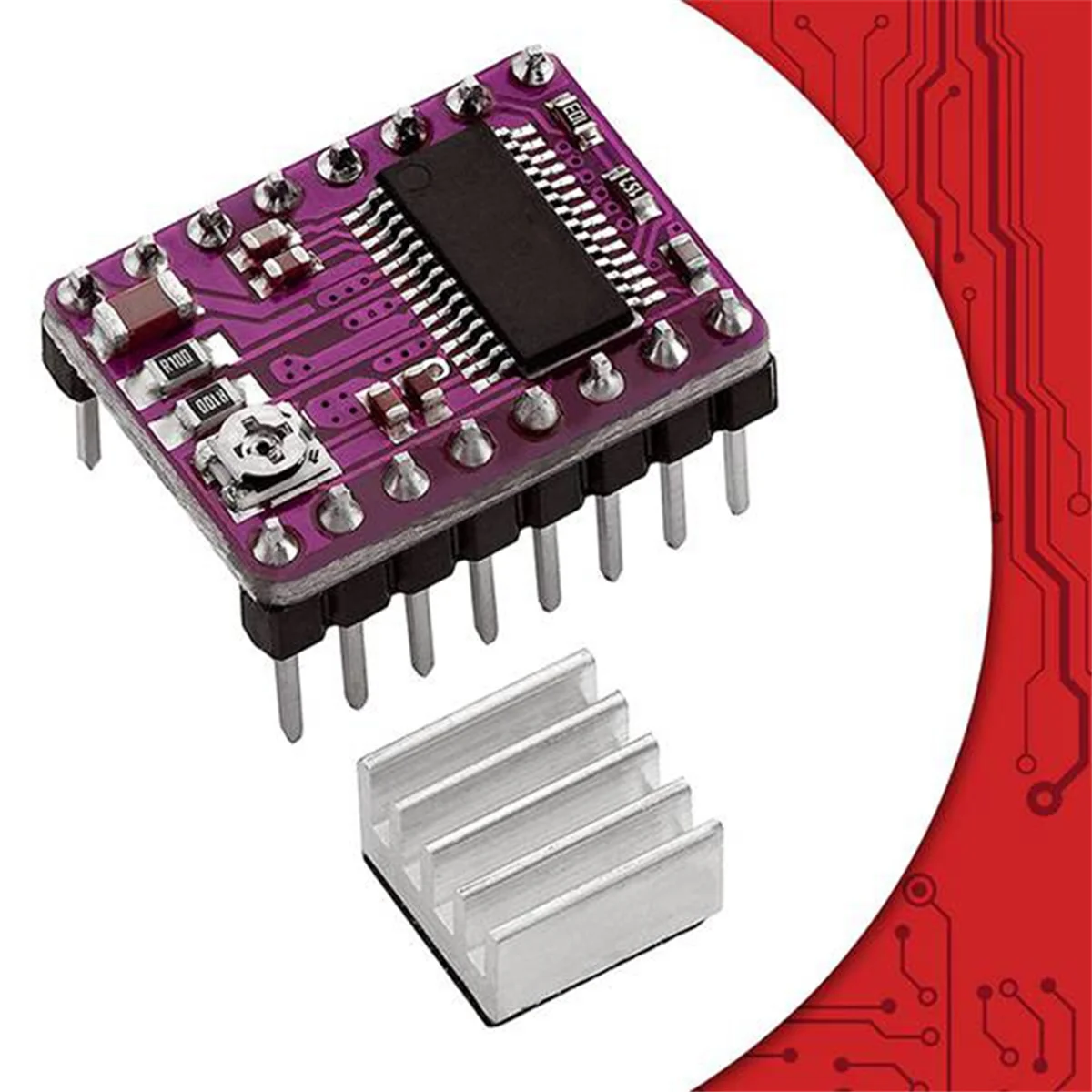 A67I 5 шт. плата драйвера шагового двигателя StepStick DRV8825 контроллер шагового драйвера модуль шагового двигателя радиатор радиатор
A67I 5 шт. плата драйвера шагового двигателя StepStick DRV8825 контроллер шагового драйвера модуль шагового двигателя радиатор радиатор