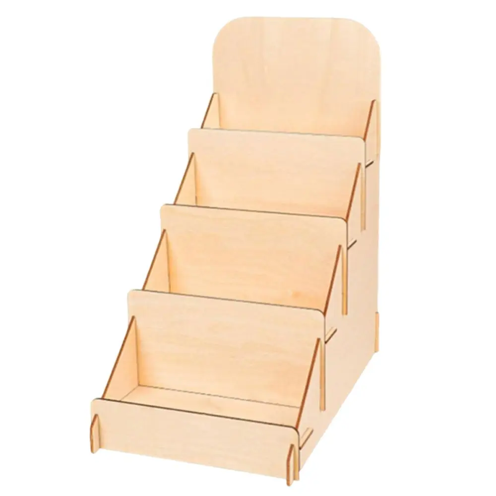 4 Tier Wooden Greeting Card Display Stand DIY Detachable Brochure Photo Display Rack Decorative Rack Save Space
4 Tier Wooden Greeting Card Display Stand DIY Detachable Brochure Photo Display Rack Decorative Rack Save Space