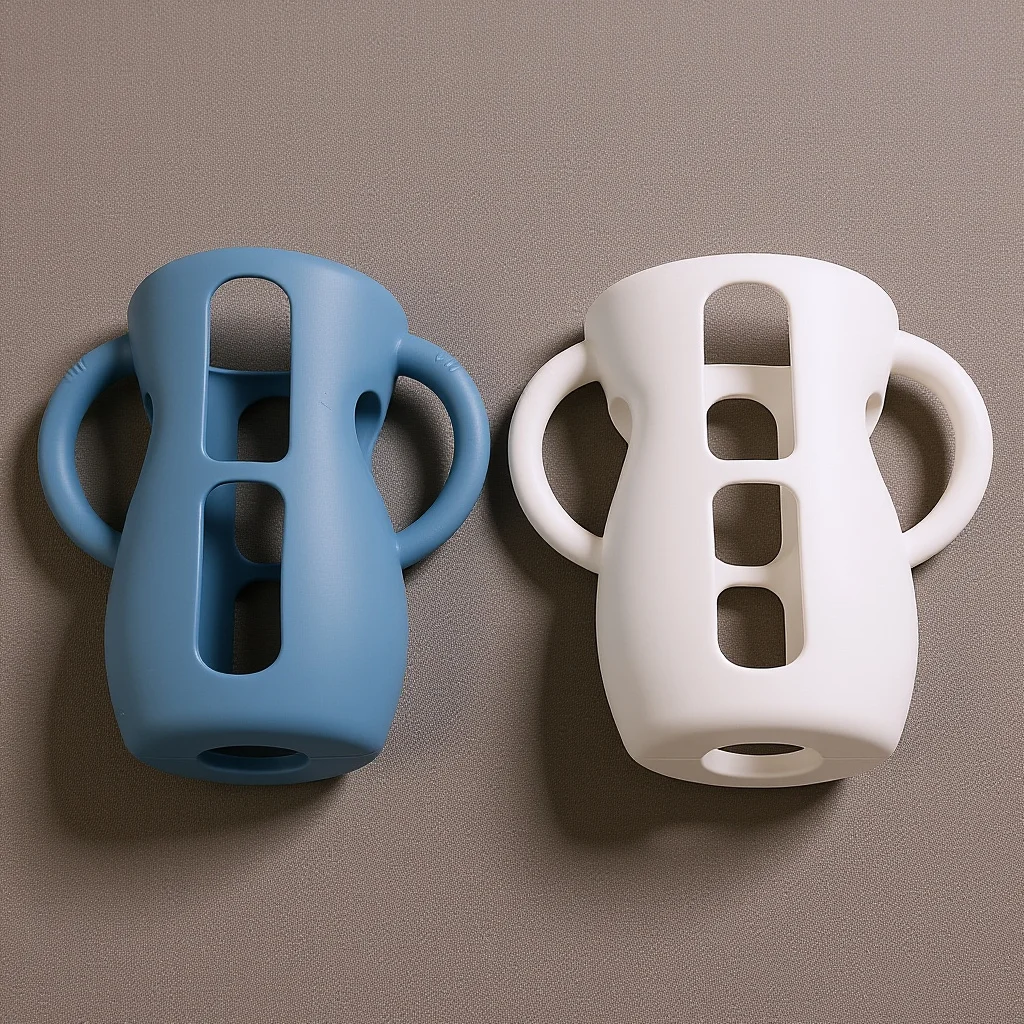 2Pcs Silicone Sleeve with Handle for Baby Bottles Protective Cover Nipple Compatible Lightweight Portable Feeding Solution
2Pcs Silicone Sleeve with Handle for Baby Bottles Protective Cover Nipple Compatible Lightweight Portable Feeding Solution