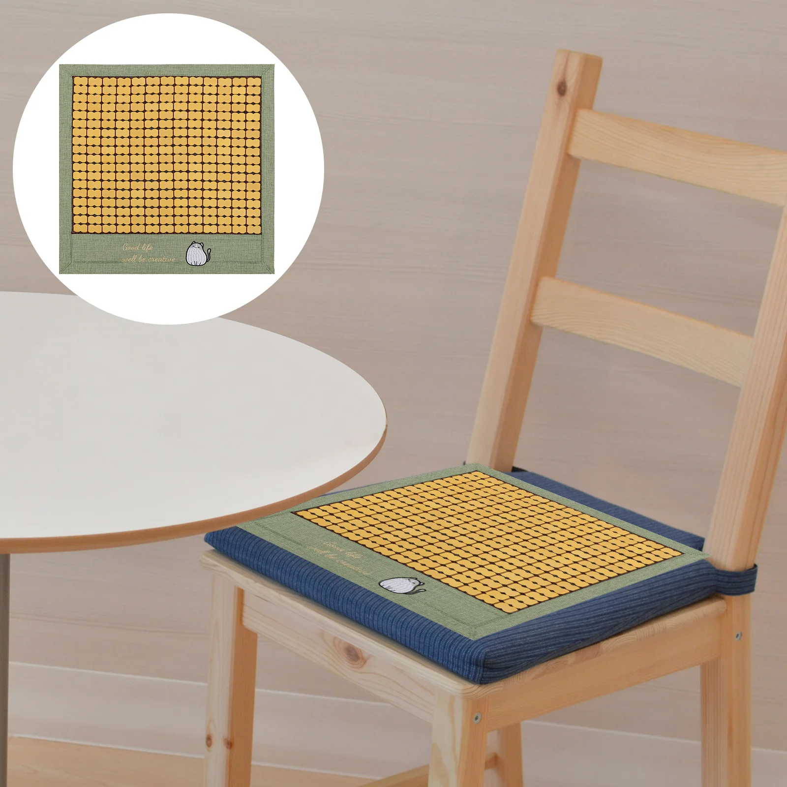 Bamboo Seat Cushion Cooling Pad Breathable Chair Pad for Home Office Car Non Slip Cartoon Mat Foam Seat Home Textile
Bamboo Seat Cushion Cooling Pad Breathable Chair Pad for Home Office Car Non Slip Cartoon Mat Foam Seat Home Textile