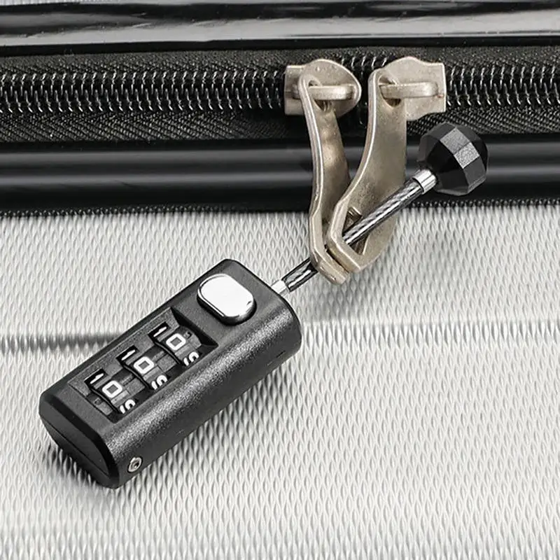 3-Position Combination Lock Mini Luggage Padlock Recoverable Coded Lock Combination Lock Dormitory Cabinet Lock Backpack Zipper
3-Position Combination Lock Mini Luggage Padlock Recoverable Coded Lock Combination Lock Dormitory Cabinet Lock Backpack Zipper
