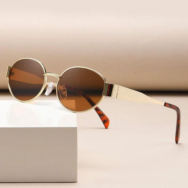 Luxury Brand Driving Aviation Male Shades Lens Retro Metal Frame Oval Eyewear Luxury 90s Green Lens Shades Male UV Protection
Luxury Brand Driving Aviation Male Shades Lens Retro Metal Frame Oval Eyewear Luxury 90s Green Lens Shades Male UV Protection