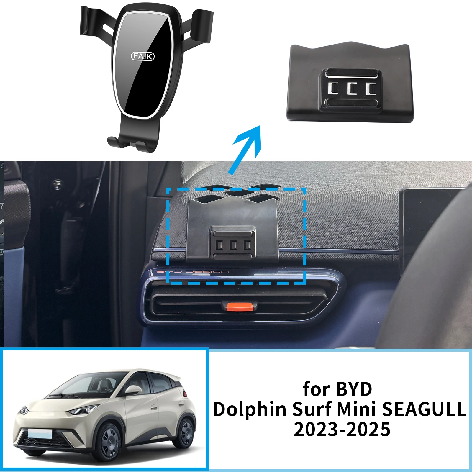 GPS Bracket Navigation Stand Auto Accessories Car Mobile Phone Holder for BYD Dolphin Surf Mini SEAGULL 2023 2024 2025
GPS Bracket Navigation Stand Auto Accessories Car Mobile Phone Holder for BYD Dolphin Surf Mini SEAGULL 2023 2024 2025