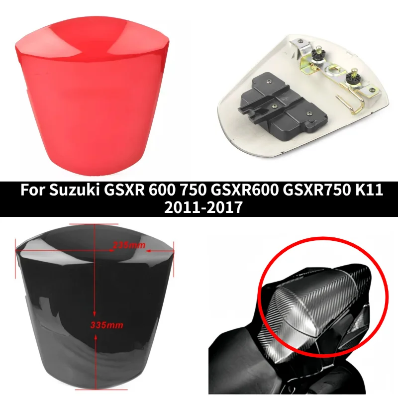 Motorcycle rear cover hump passenger seat cover fairing for Suzuki GSXR 600 750 GSXR600 GSXR750 K11 2011-2017
Motorcycle rear cover hump passenger seat cover fairing for Suzuki GSXR 600 750 GSXR600 GSXR750 K11 2011-2017