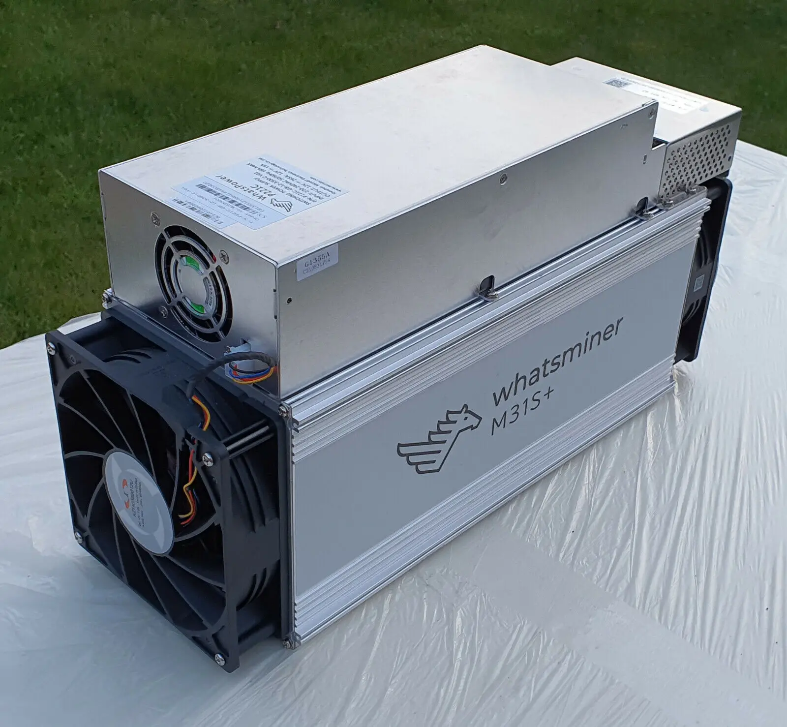 WhatsMiner M31S 76T BTC ASIC машина для майнинга биткоинов, SHA-256, Hashrate of 76Th/sopen в новом окне или tab
WhatsMiner M31S 76T BTC ASIC машина для майнинга биткоинов, SHA-256, Hashrate of 76Th/sopen в новом окне или tab