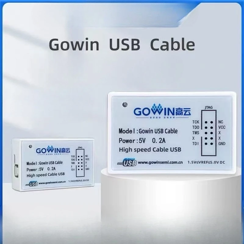 USB-кабель Gowin JTAG, полнофункциональный высокоскоростной отладчик для загрузчика High Cloud FPGA
USB-кабель Gowin JTAG, полнофункциональный высокоскоростной отладчик для загрузчика High Cloud FPGA