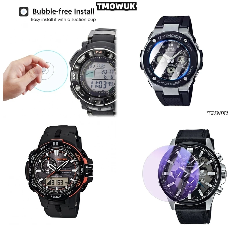 For GA100 6100 TR770 Pro-Trek EFR 303 GA-2200 GA-2100 GST-W300 - 9H Scratch Resistant - Tempered Glass - HD Clear Watch Pr
For GA100 6100 TR770 Pro-Trek EFR 303 GA-2200 GA-2100 GST-W300 - 9H Scratch Resistant - Tempered Glass - HD Clear Watch Pr