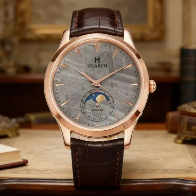 Mechanical Men's Watches, Meteorite Discs, Automatic Mechanical Movements, Fashionable Men's Watches, High-end Trendy Watches
Mechanical Men's Watches, Meteorite Discs, Automatic Mechanical Movements, Fashionable Men's Watches, High-end Trendy Watches