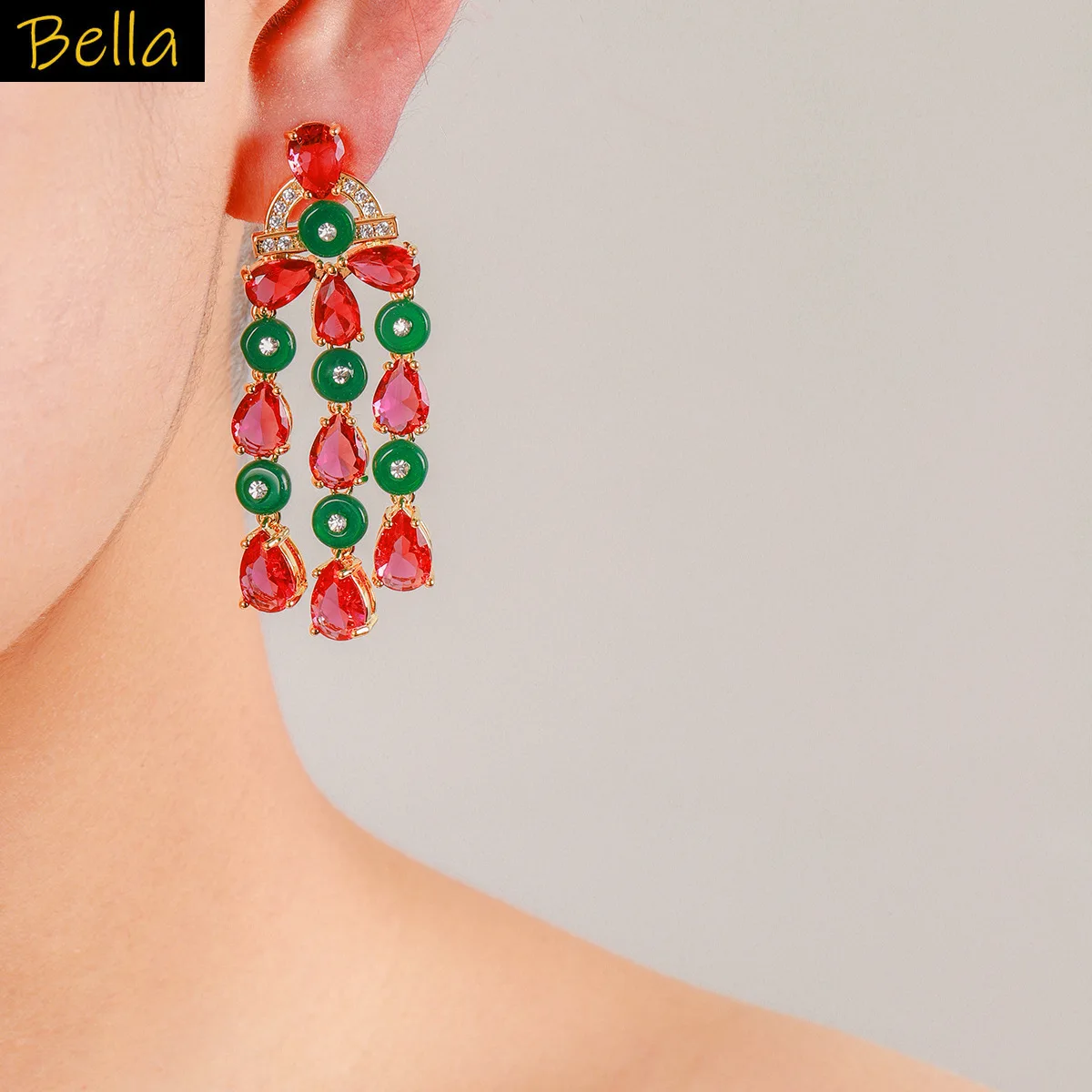 vintage jewelry red green waterdrop earrings pendant tassel earrings evening party jewelry dropshipping
vintage jewelry red green waterdrop earrings pendant tassel earrings evening party jewelry dropshipping