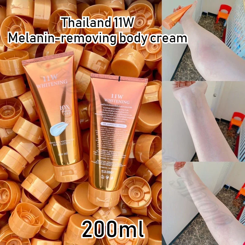 Thailand 11W Moisturizing Brightening and Blackening 2-in -1 Body Milk to Improve Rough Skin Nourishing and Moisturizing 200ml
Thailand 11W Moisturizing Brightening and Blackening 2-in -1 Body Milk to Improve Rough Skin Nourishing and Moisturizing 200ml