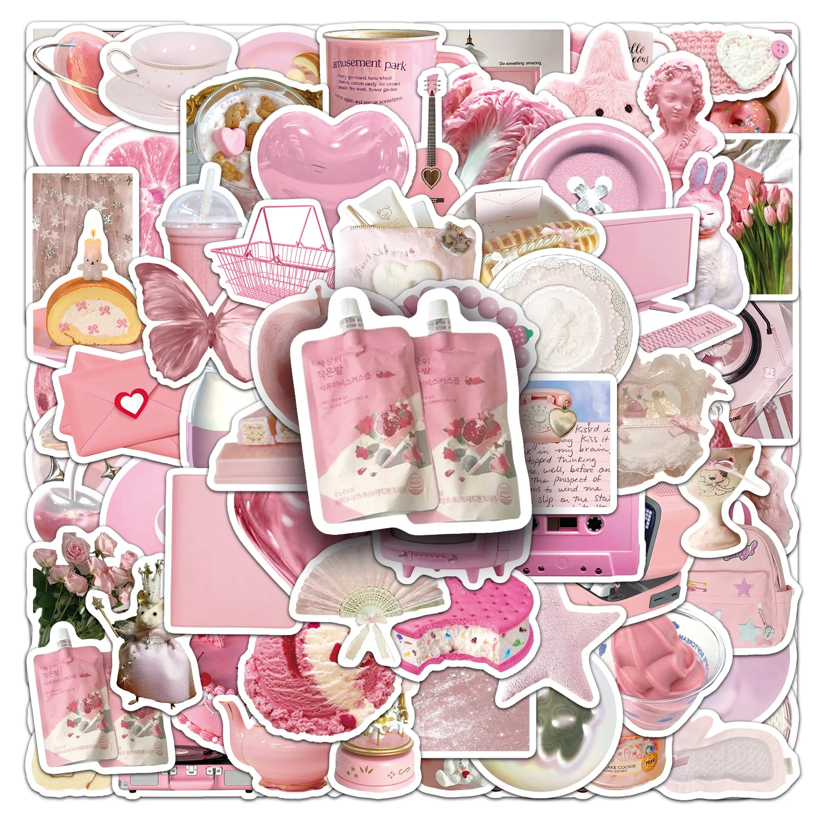 10/50/100PCS Pink INS Style Cartoon Graffiti DIY Decorative Water Cup Laptop Stationery Waterproof Sticker Kids Toy
10/50/100PCS Pink INS Style Cartoon Graffiti DIY Decorative Water Cup Laptop Stationery Waterproof Sticker Kids Toy