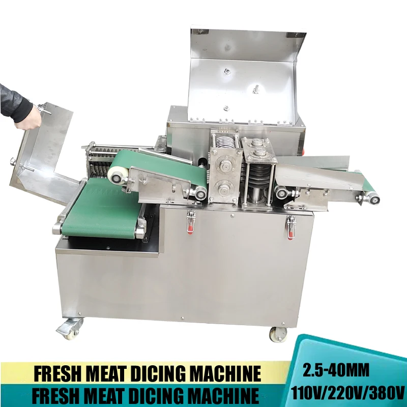Meat Cutter Chopping Chicken Nugget Machine For Canteen Hotel Meat Processing Cutting Machine Meat Slicer
Meat Cutter Chopping Chicken Nugget Machine For Canteen Hotel Meat Processing Cutting Machine Meat Slicer 