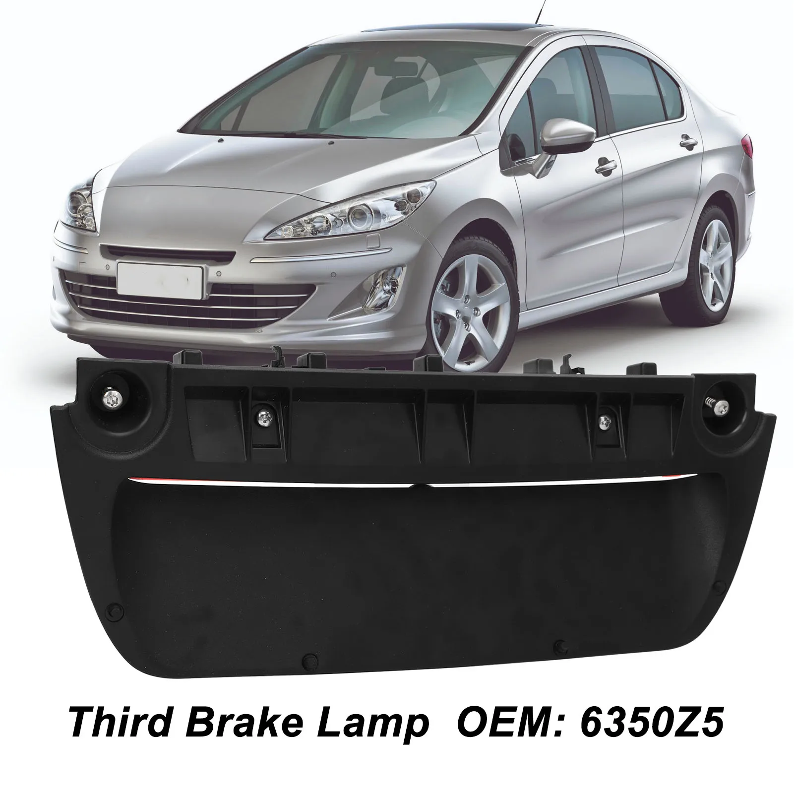 High Mount Stop Light High Mount Brake Light Super Bright Weatherproof 6350Z5 3rd Brake Lamp Replacement for 408
High Mount Stop Light High Mount Brake Light Super Bright Weatherproof 6350Z5 3rd Brake Lamp Replacement for 408