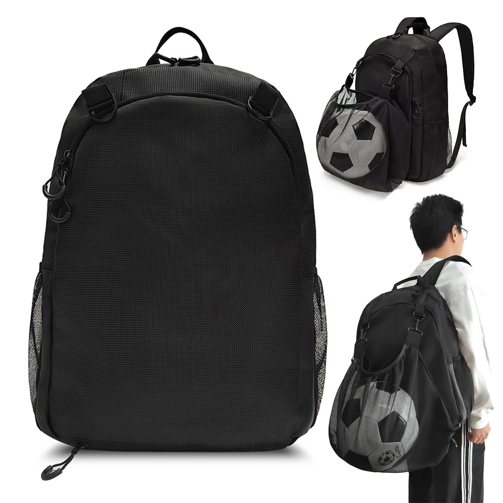 Bring a Mesh Bag Basketball Backpack Large Capacity Detachable Mesh Ball Holder Soccer Baseball Football Mesh Bag
Bring a Mesh Bag Basketball Backpack Large Capacity Detachable Mesh Ball Holder Soccer Baseball Football Mesh Bag