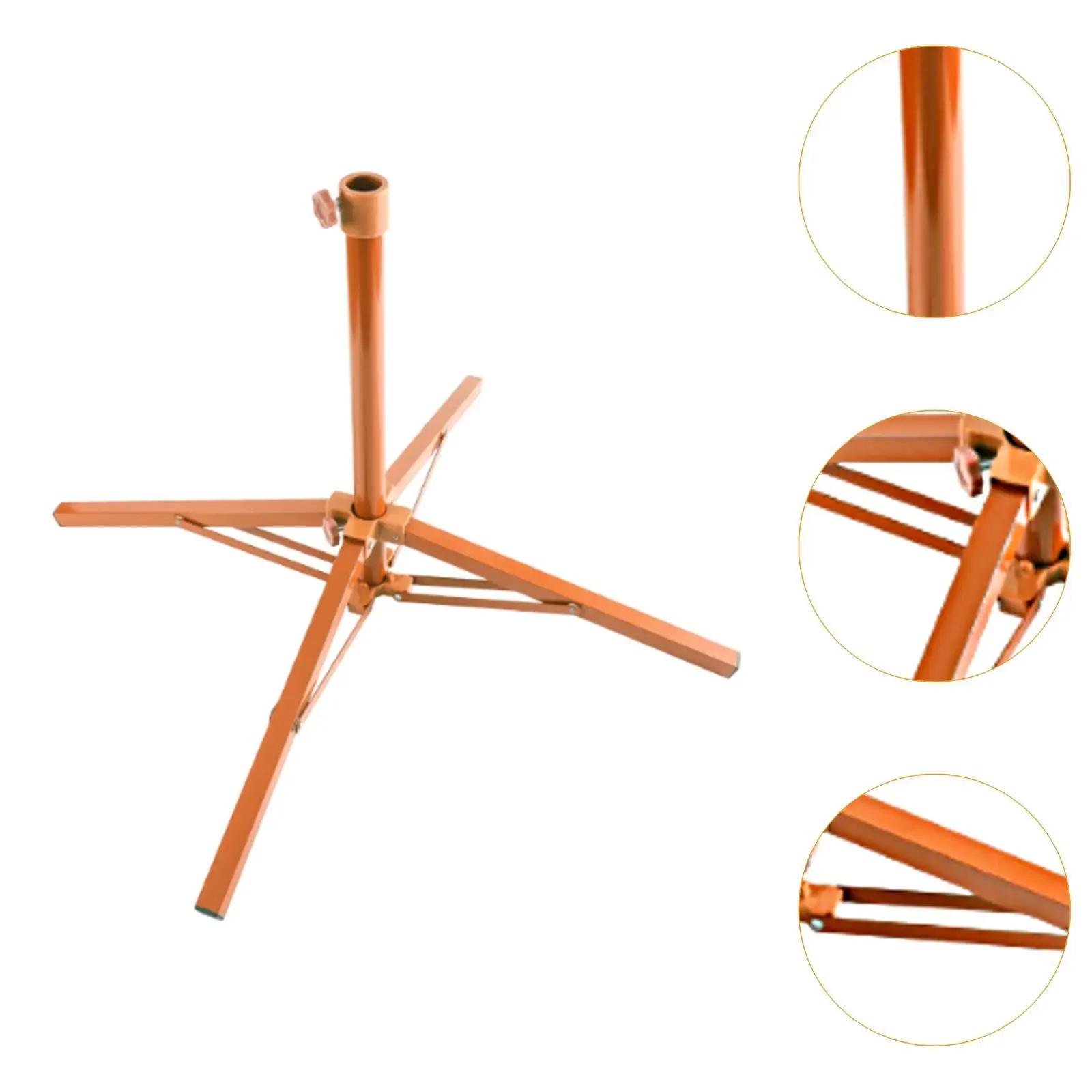 Beach Umbrella Stand Advertising Umbrella Stand Folding Metal Triangle Stand Patio Umbrella Base for Patio Lawn Pool Fishing
Beach Umbrella Stand Advertising Umbrella Stand Folding Metal Triangle Stand Patio Umbrella Base for Patio Lawn Pool Fishing