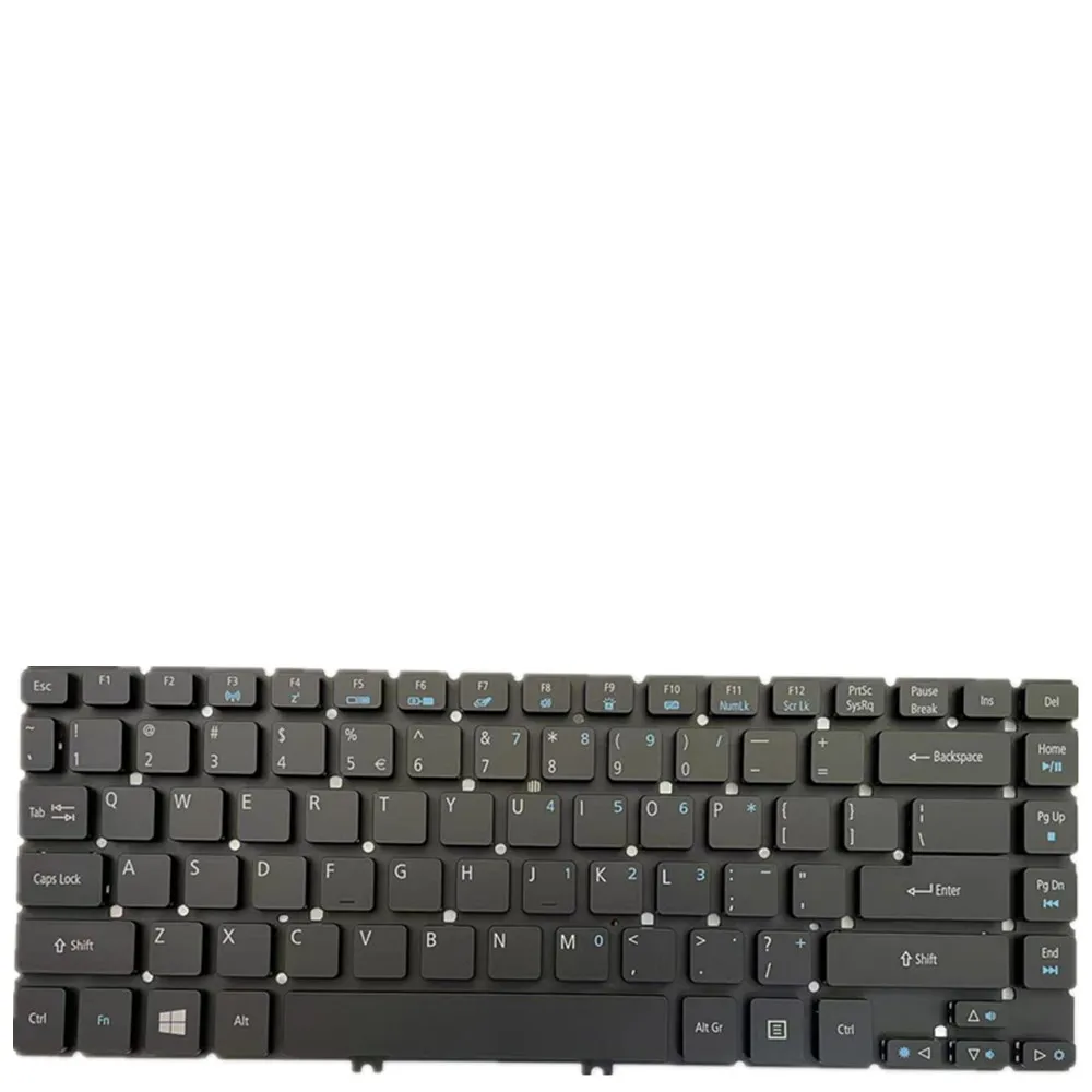 Клавиатура ноутбука для ACER R7-571 Black, американская английская раскладка MP-13C53U4J698
Клавиатура ноутбука для ACER R7-571 Black, американская английская раскладка MP-13C53U4J698