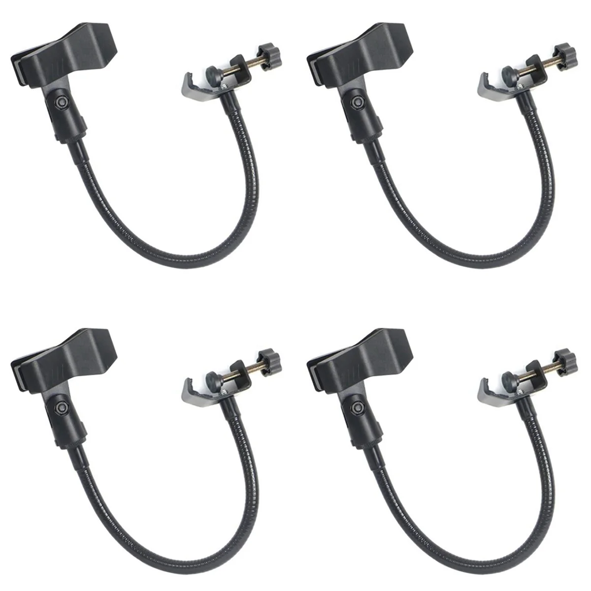 AT42 4X Flexible Gooseneck Microphone Stand with Desk Clamp for Radio Broadcasting Studio, Live Broadcast Equipment
AT42 4X Flexible Gooseneck Microphone Stand with Desk Clamp for Radio Broadcasting Studio, Live Broadcast Equipment