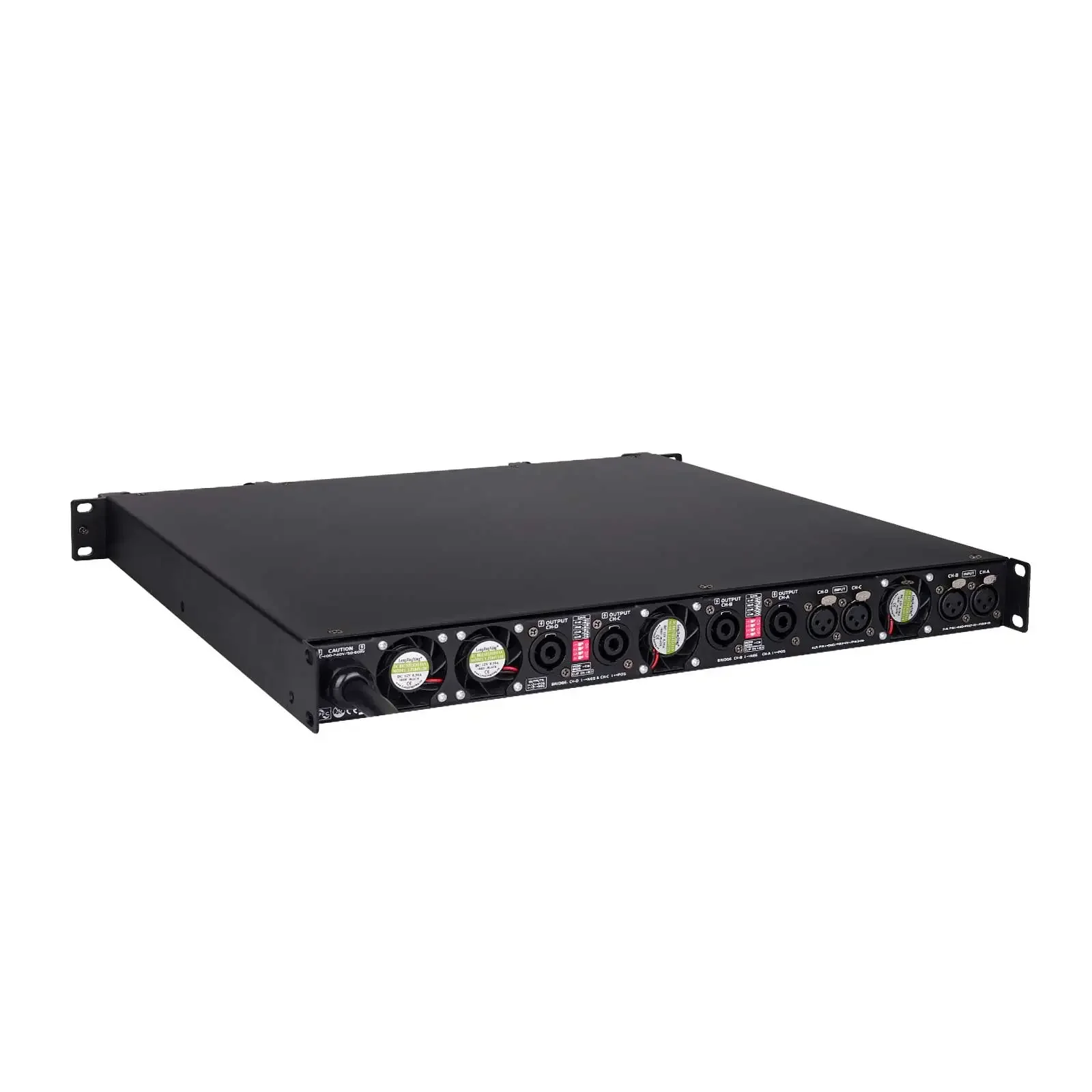 New EIF KG422-DSP Class D 4*2200W Professional Audio Power Amplifier High Power Audio System 4 Channel Digital Power Amplifier
New EIF KG422-DSP Class D 4*2200W Professional Audio Power Amplifier High Power Audio System 4 Channel Digital Power Amplifier