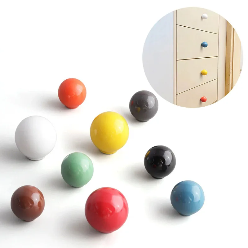 Colorful Handles Drawer Cabinet Furniture Handles for Cabinet Knob Door Drawer Knob Ceramics Rotundity Single Hole
Colorful Handles Drawer Cabinet Furniture Handles for Cabinet Knob Door Drawer Knob Ceramics Rotundity Single Hole