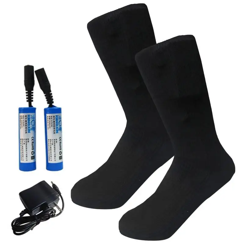 Heated Socks 3.7V Warm Winter Socks Stretchy Battery Operated Washable Rechargeable Heated Ski Socks For Outdoor Riding Camping
Heated Socks 3.7V Warm Winter Socks Stretchy Battery Operated Washable Rechargeable Heated Ski Socks For Outdoor Riding Camping