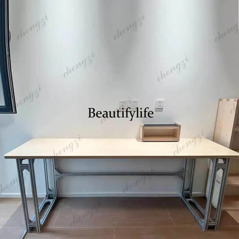 Workbench, long desk, simple, conference desk, double computer desk, casual
Workbench, long desk, simple, conference desk, double computer desk, casual