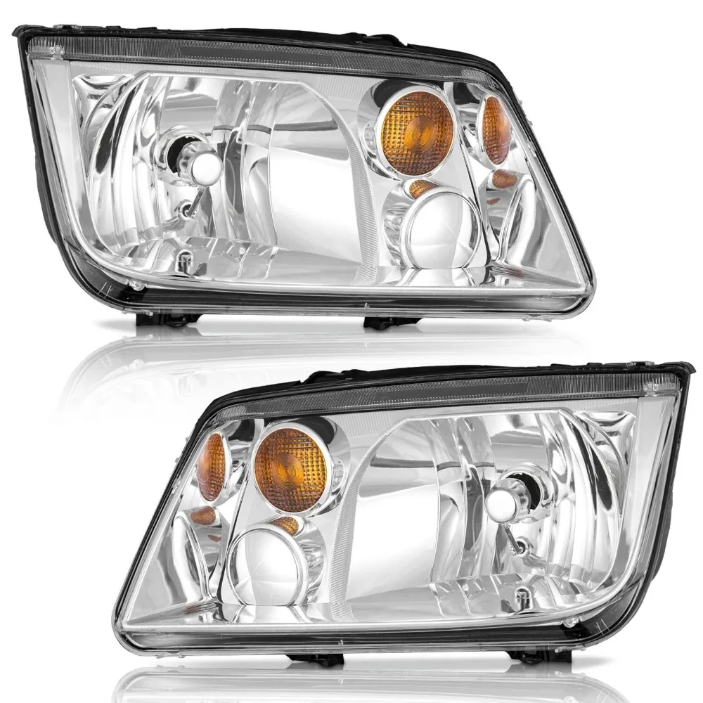 Pair Chrome Headlights For 1999-2005 Volkswagen Jetta Bora Headlamps LH+RH
Pair Chrome Headlights For 1999-2005 Volkswagen Jetta Bora Headlamps LH+RH