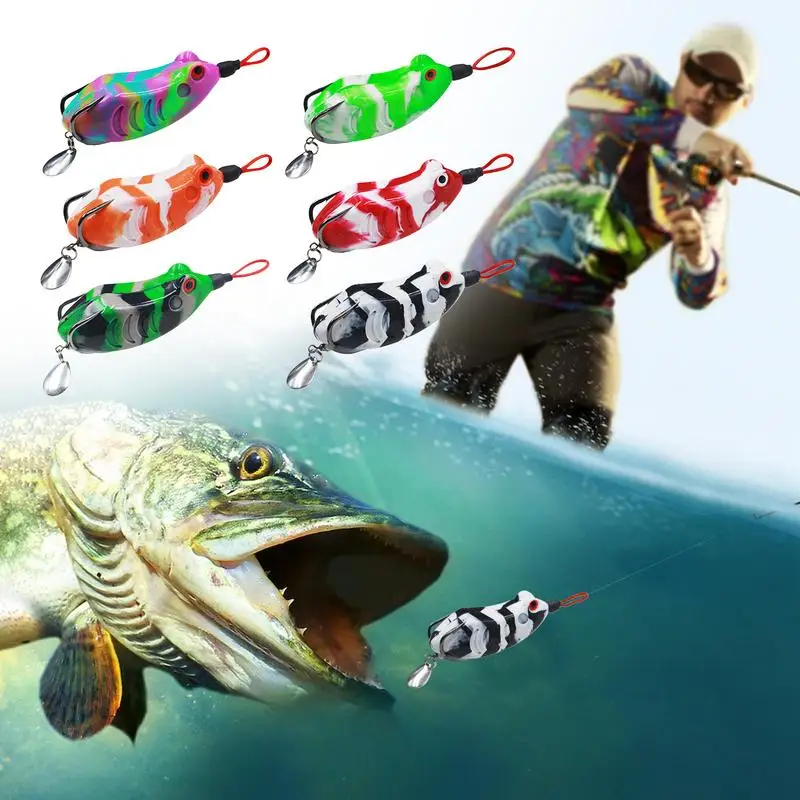 Silicone Realistic Dynamic Frog Bait Fishing Lure Baits thunder Frogs Fishing Tool special killing modified poisonous toad
Silicone Realistic Dynamic Frog Bait Fishing Lure Baits thunder Frogs Fishing Tool special killing modified poisonous toad