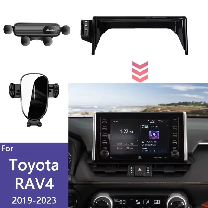 Phone Holder Car For Toyota RAV4 XA50 2019 2020 2021 2022 2023 Mobile Phone Wireless Charging Gravity Mount Base Car Accessories
Phone Holder Car For Toyota RAV4 XA50 2019 2020 2021 2022 2023 Mobile Phone Wireless Charging Gravity Mount Base Car Accessories