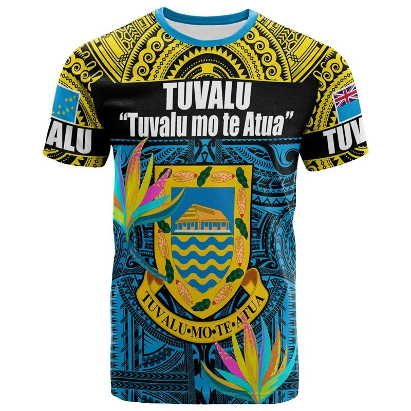 Tuvalu 3D Printing T Shirt For Men Fashion Polynesian Graphic T-shirt Tops Short Sleeves Summer Casual Street Loose Tee Shirts
Tuvalu 3D Printing T Shirt For Men Fashion Polynesian Graphic T-shirt Tops Short Sleeves Summer Casual Street Loose Tee Shirts