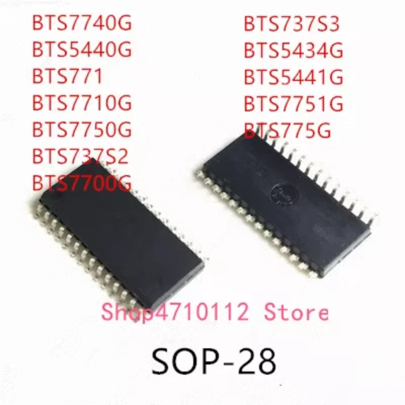 10PCS BTS7740G BTS5440G BTS771 BTS7710G BTS7750G BTS737S2 BTS7700G BTS737S3 BTS5434G BTS5441G BTS7751G BTS775G IC
10PCS BTS7740G BTS5440G BTS771 BTS7710G BTS7750G BTS737S2 BTS7700G BTS737S3 BTS5434G BTS5441G BTS7751G BTS775G IC