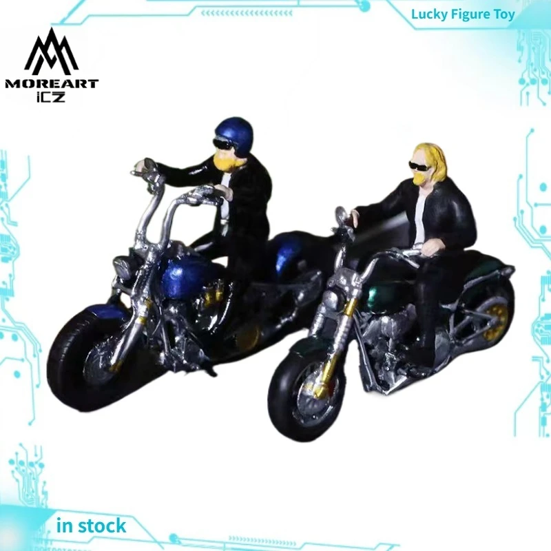Фигурка мотоциклиста MoreArt Biker Gang Man, версии A/B, масштаб 1/64, модель из смолы, игрушка
Фигурка мотоциклиста MoreArt Biker Gang Man, версии A/B, масштаб 1/64, модель из смолы, игрушка