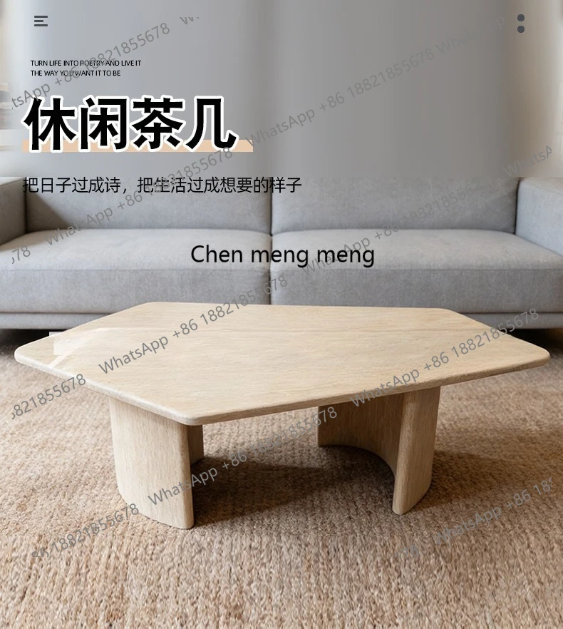 Wabi Silent Wind Coffee Table Designer Medieval Homestay Living Room Special-shaped Small Table Model Room Living Room
Wabi Silent Wind Coffee Table Designer Medieval Homestay Living Room Special-shaped Small Table Model Room Living Room