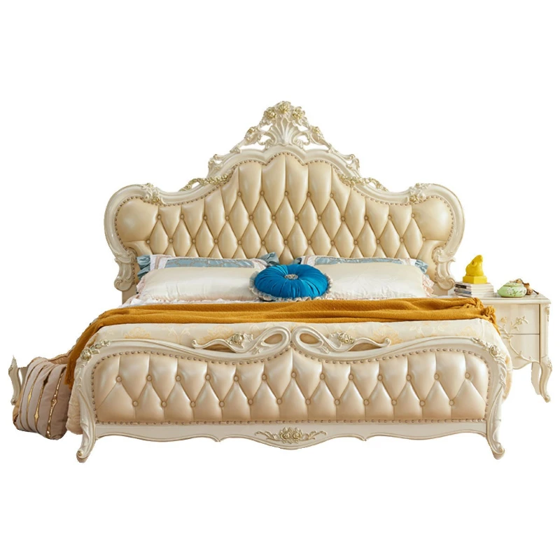 villa style 1.8 meters solid wood carving flower leather bed, bedroom luxury whole house furniture
villa style 1.8 meters solid wood carving flower leather bed, bedroom luxury whole house furniture