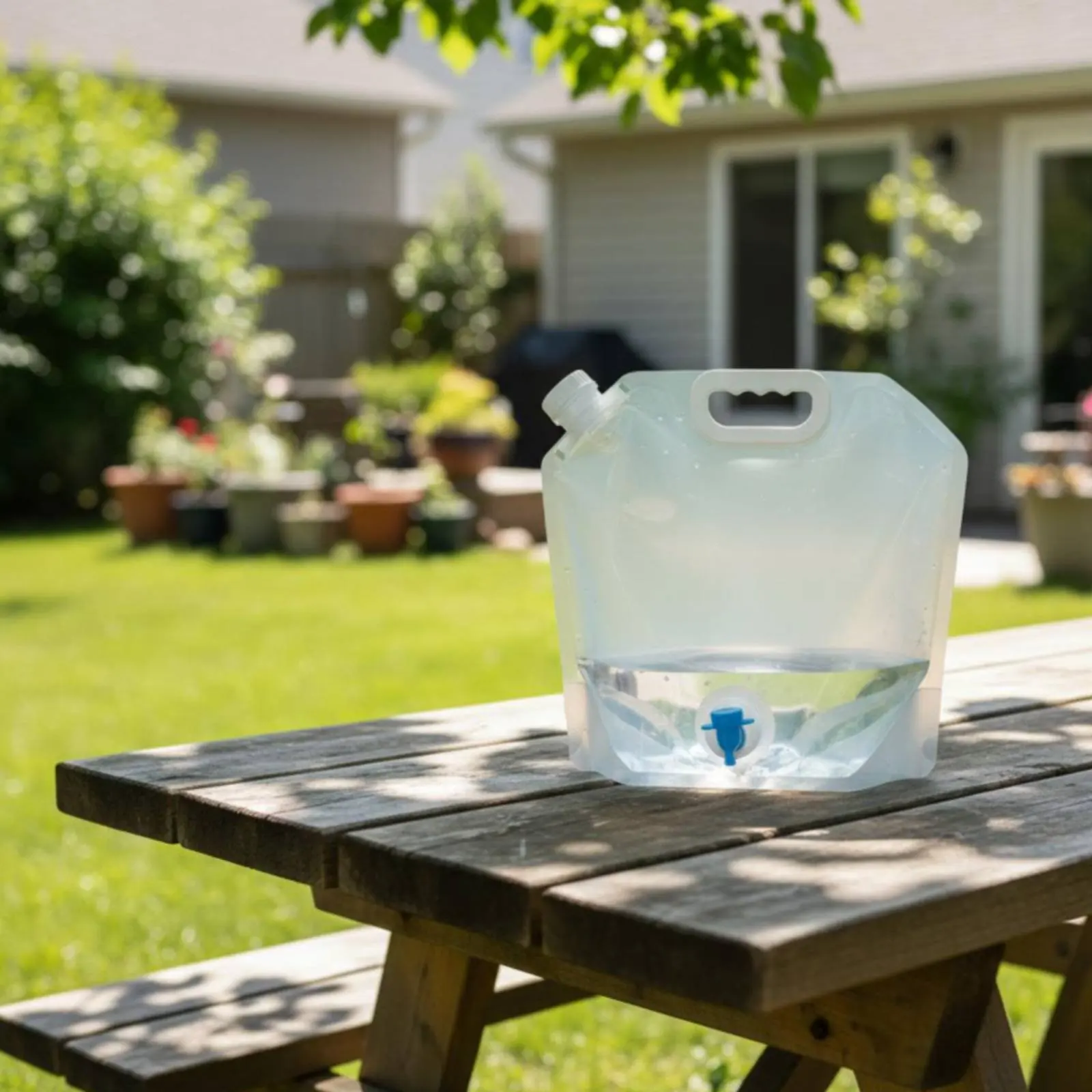 Portable Water Carrier with Spigot Leakproof Outdoor Gear for Travel
Portable Water Carrier with Spigot Leakproof Outdoor Gear for Travel
