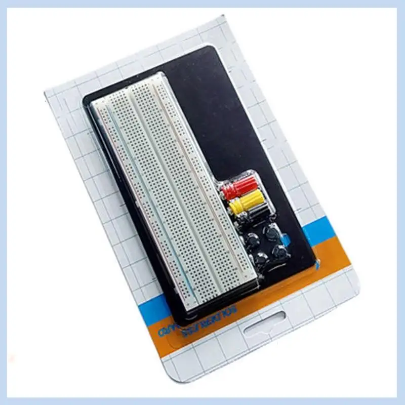 AS63-Solderless Breadboard Solderless Test Board Experiment Bench ZY-201 MB102 830-Hole Breadboard With Bottom Plate Accessories
AS63-Solderless Breadboard Solderless Test Board Experiment Bench ZY-201 MB102 830-Hole Breadboard With Bottom Plate Accessories