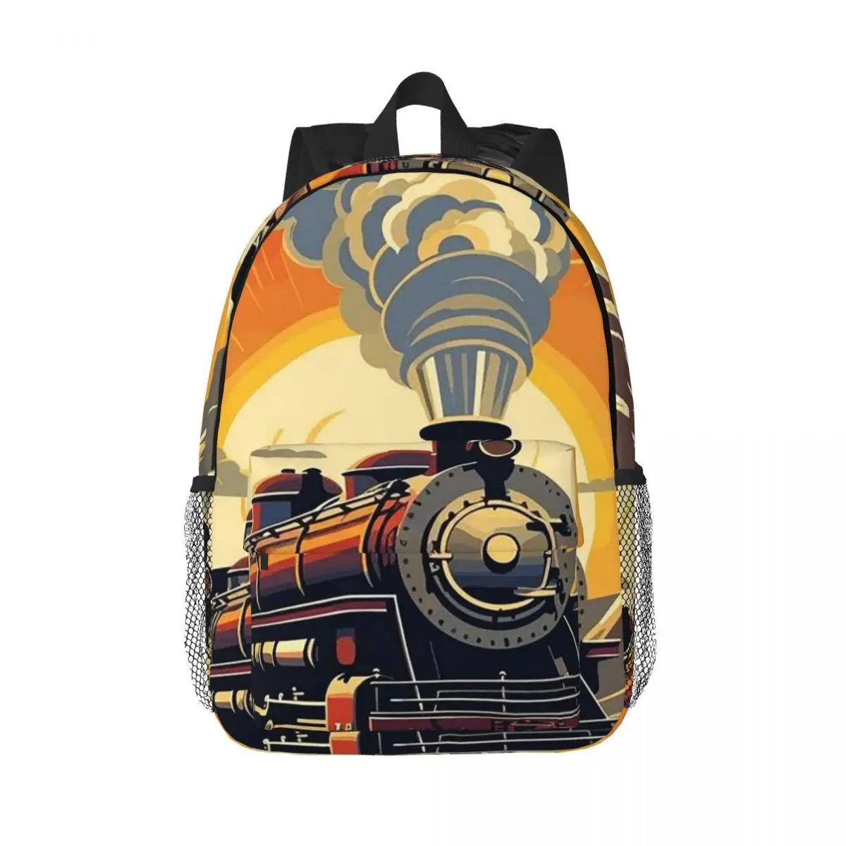 Vintage Steam Train Print Backpack Daypack Large Capacity Boys Girls BookBag Shoulder Bags for Men Women Children School Bag
Vintage Steam Train Print Backpack Daypack Large Capacity Boys Girls BookBag Shoulder Bags for Men Women Children School Bag